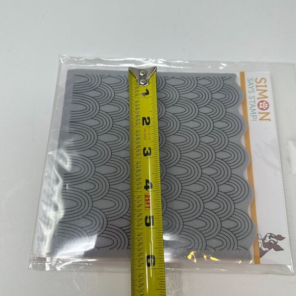 Simon Says Stamp Repeating Rainbows 6x6 Cling Stamp SSS102339 USA Retired - Picture 10 of 12